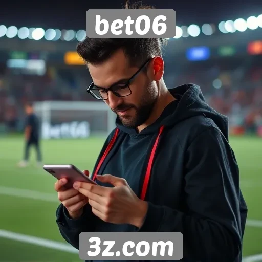 experiência do usuário em dispositivos móveis no bet06